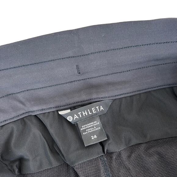 Athleta Black Headlands Hybrid Trek Joggers Sz 24 - Picture 4 of 8